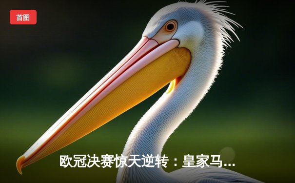 欧冠决赛惊天逆转：皇家马德里3-1击败多特蒙德，维尼修斯独造三球封神